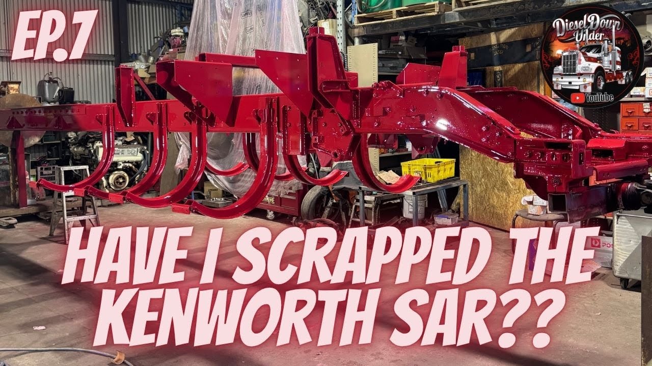Самая блестящая краска на раме моего Kenworth SAR! EP.7
