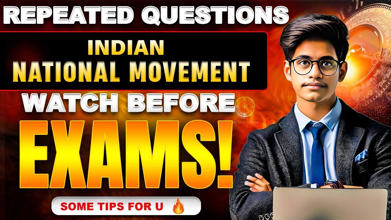 Indian National Movement important Questions | 4th Sem History Important Questions