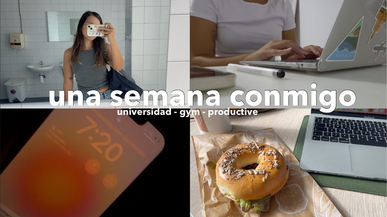 UNA SEMANA CONMIGO🍂 | universidad, productive, gym, organización