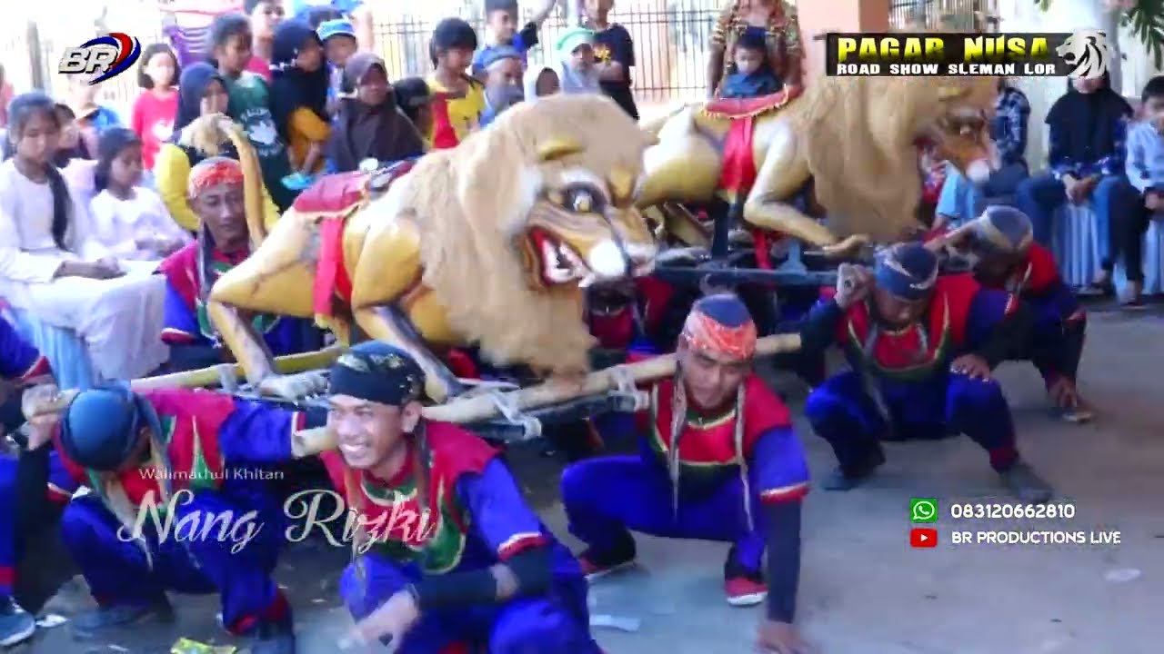 (Mimbar Atraksi) SINGA PAGAR NUSA (KHITANAN NANG RIZKI) Sleman Lor ,12 MEI 2023