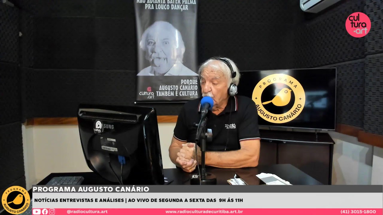 Programa Augusto Canário - quarta-feira, 18 de março de 2026