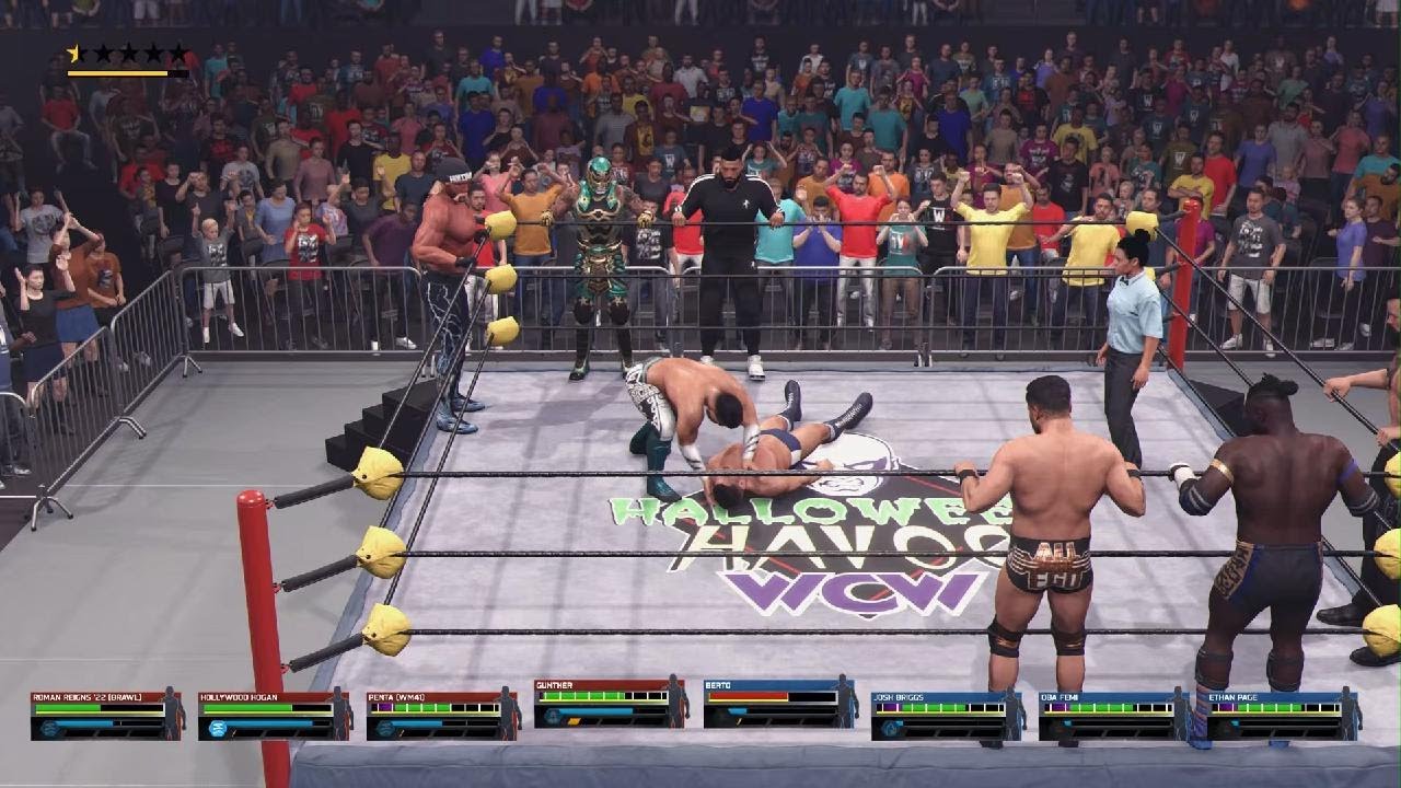 WWE 2K25: 4 vs 4