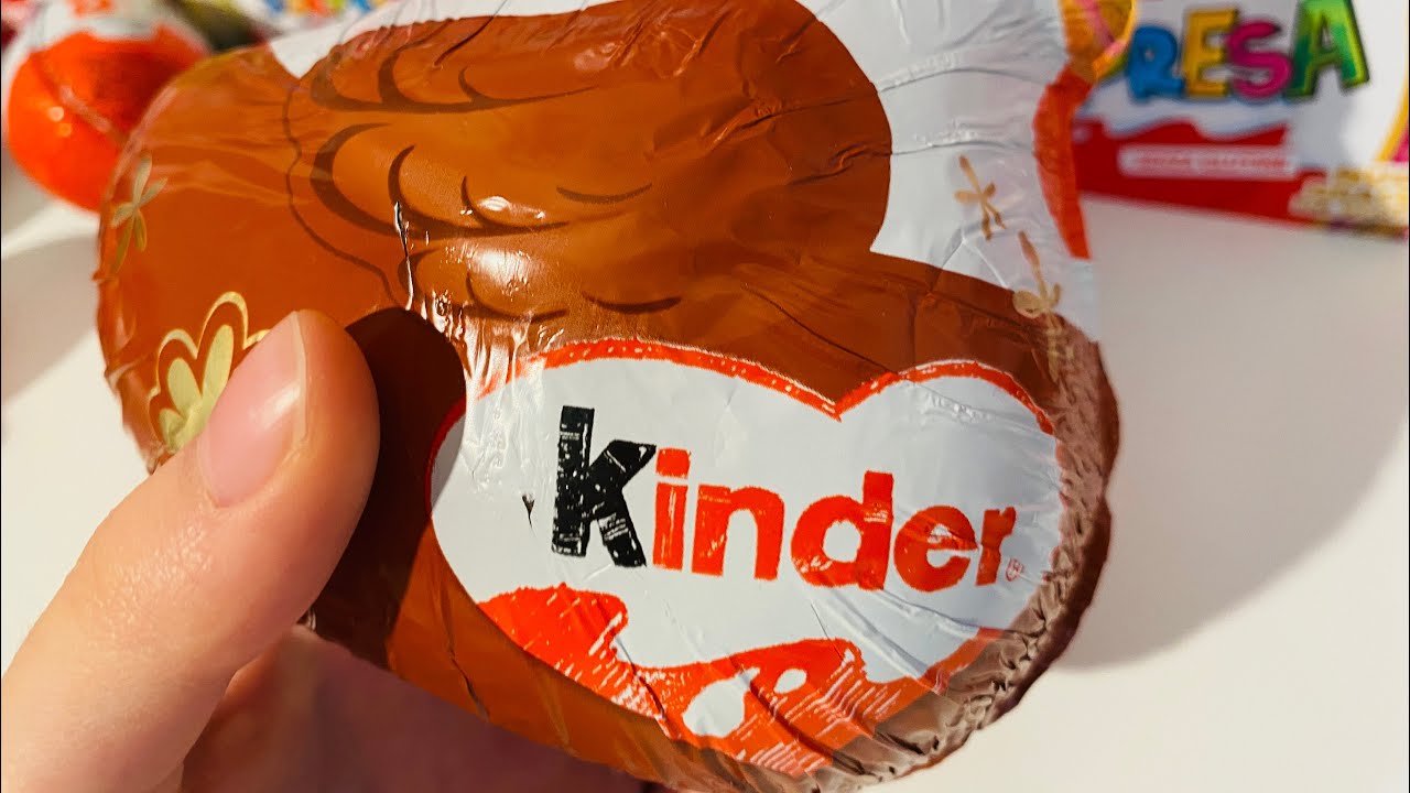 Kinder Compilation Kinder Surprise ASMR unboxing 