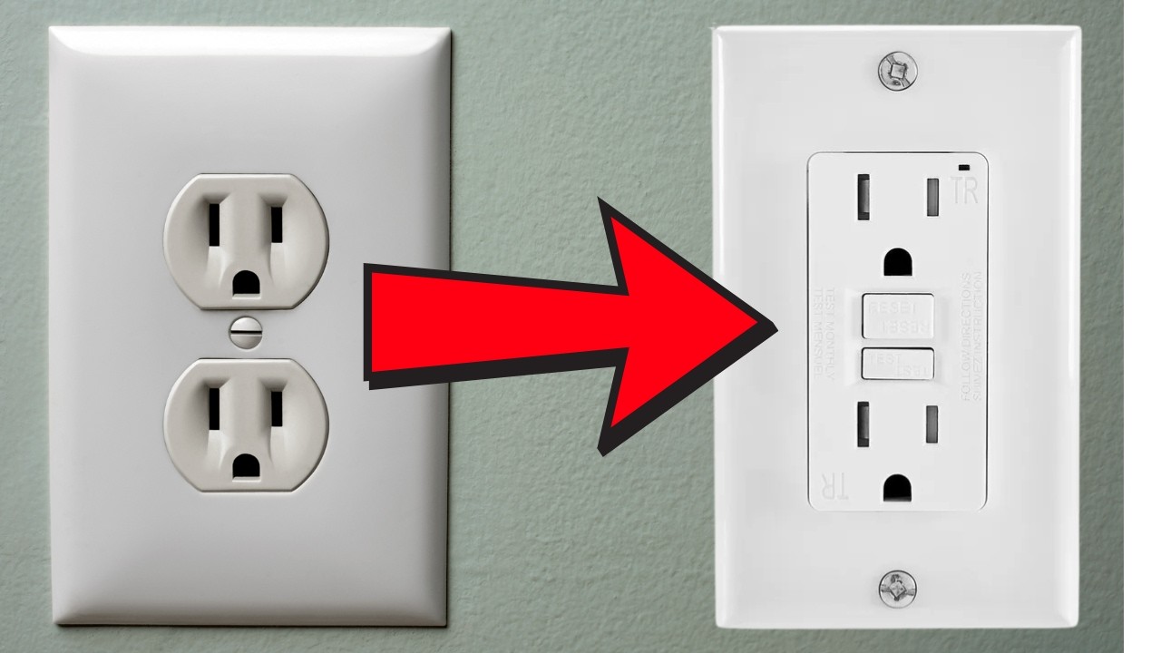 How to Wire a GFCI Outlet from a Standard Outlet