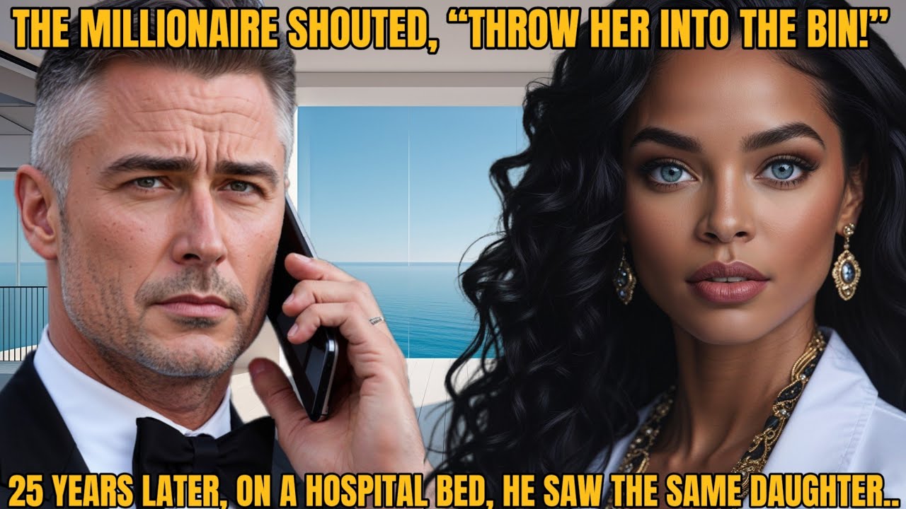 “Throw Her Away,” Ordered the Millionaire — 25 Years Later, the Doctor Who Saved His Life Was the