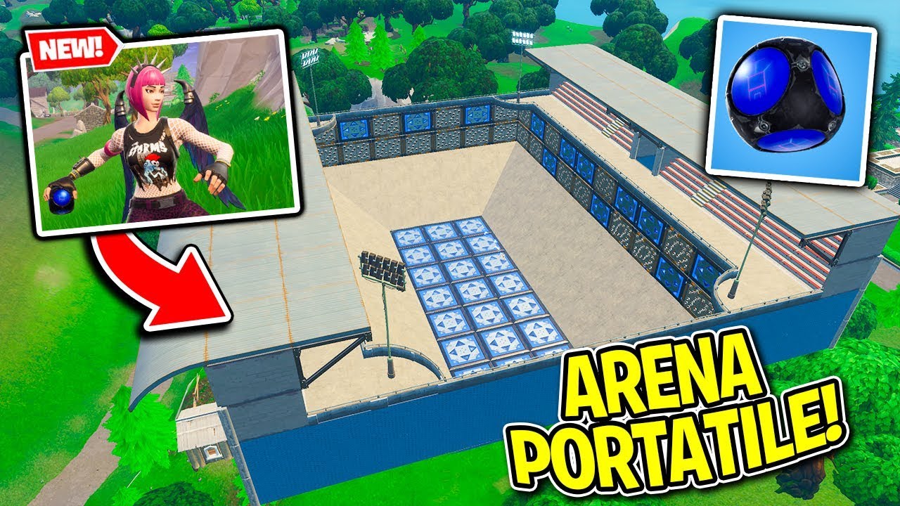 Fortnite ITA - LA NUOVA ARENA CHE SI COSTRUISCE IN 0,01 SECONDI!