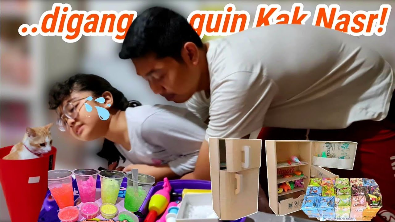 JANGAN BEGITU KAK | HANUM ASYIK MAIN JUAL BELI EH DIGANGGUIN KAKAK NASR 💞 Hanum Diary