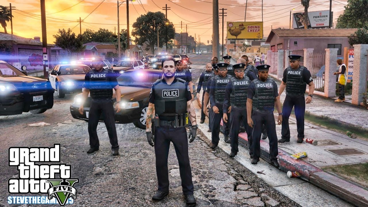 GTA 5 MODS LSPDFR 0.4.2 - EP 49 - GANG UNIT PATROL!!! (GTA 5 REAL LIFE PC MOD)