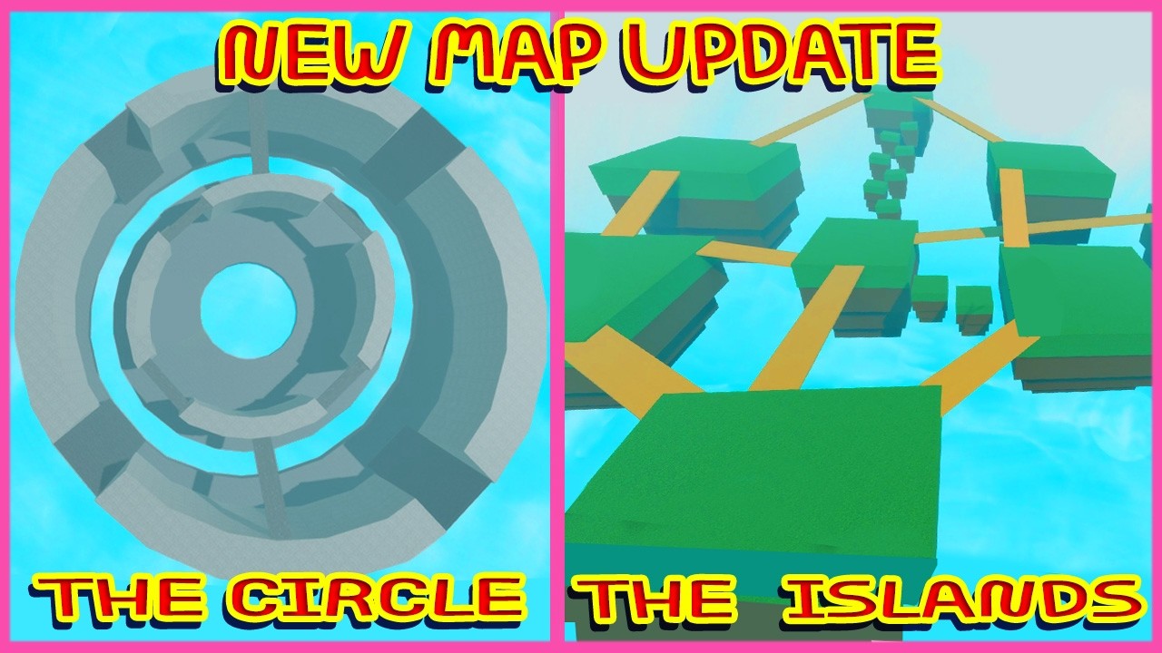 Roblox Update - Added 2 New Pvp maps - The Islands And The Circle in Tiny Universe Roleplay