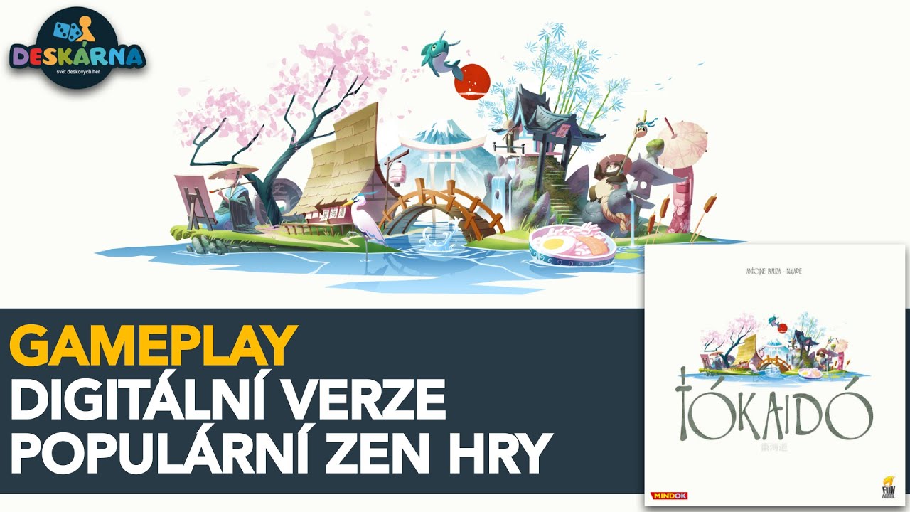 Tokaido [GAMEPLAY] Ve hře zamíříte na zenovou cestu z Kjóta do Eda