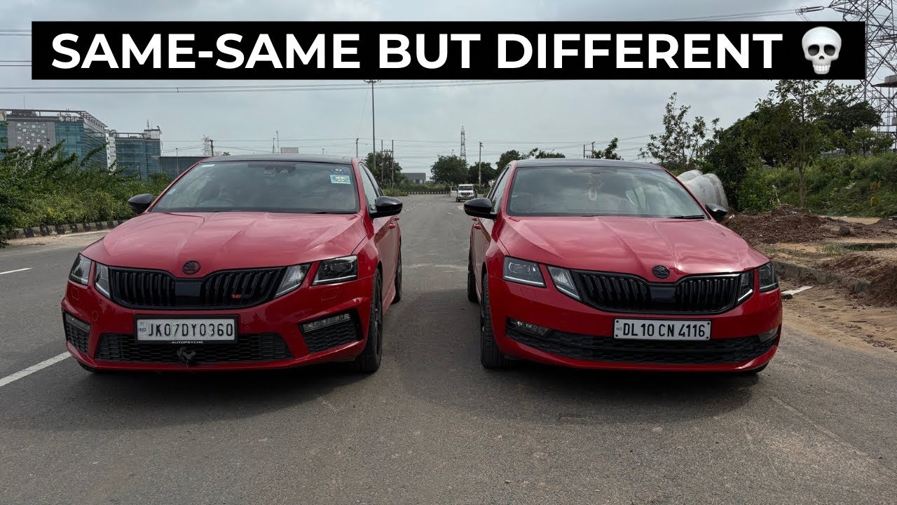 Skoda Octavia vs Octavia VRS: DRAG RACE