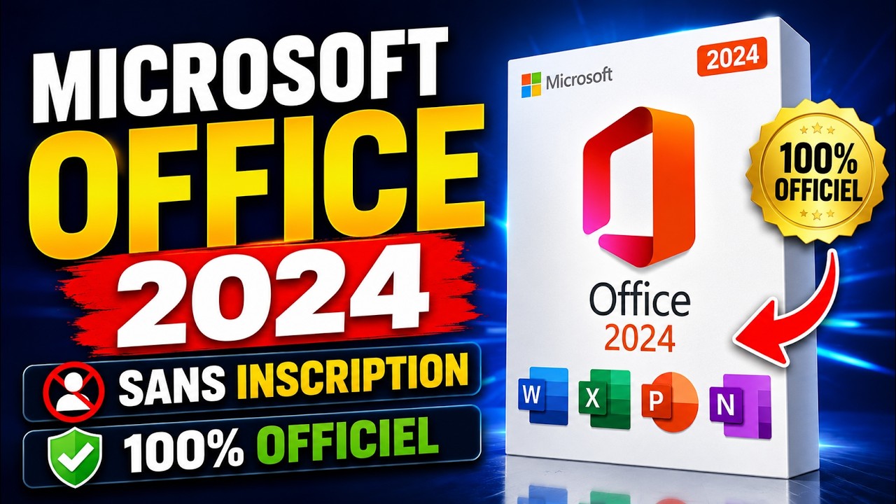 Installer Office 2024 Professional Plus – Version Légale et Gratuite ! Office 2024 Professional