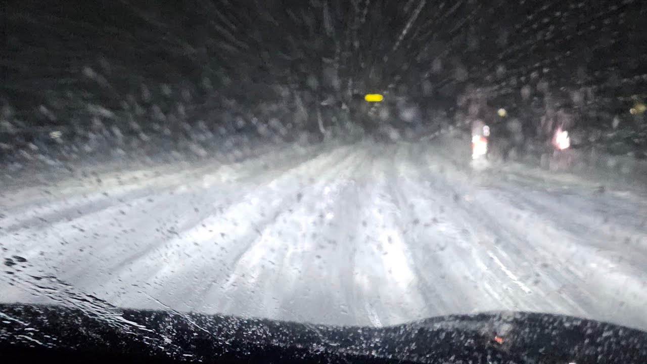 TESLA W ŚNIEGU PO KOLANA! ❄️ Masakra na trasie Monachium – Poznań! 😱