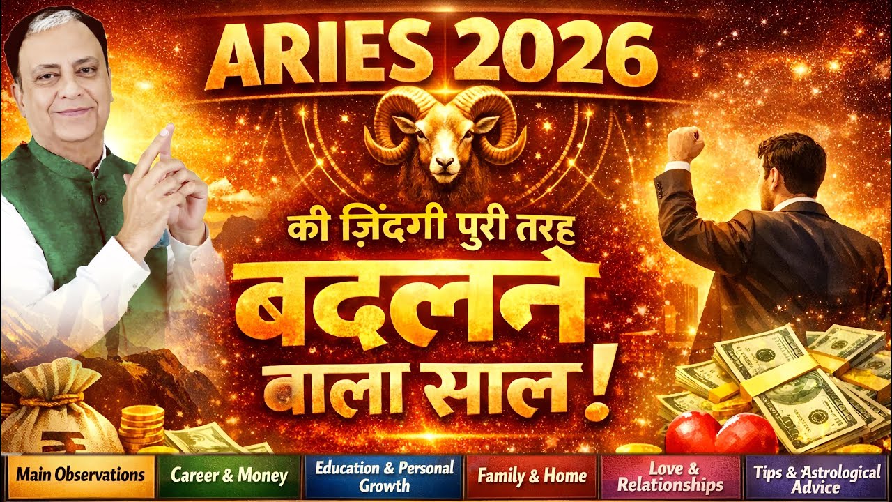 Aries मेष 2026 Predictions Vedic Astrology