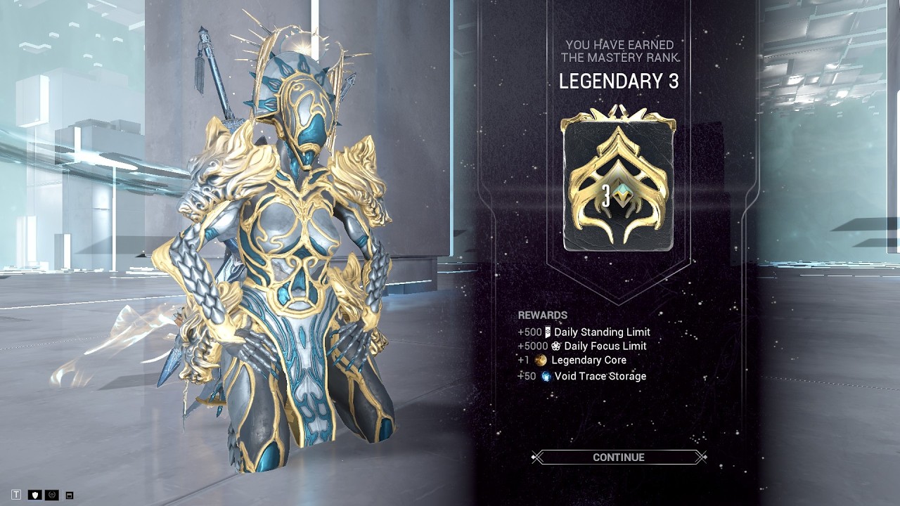 Warframe - Legendary Rank 3 Test