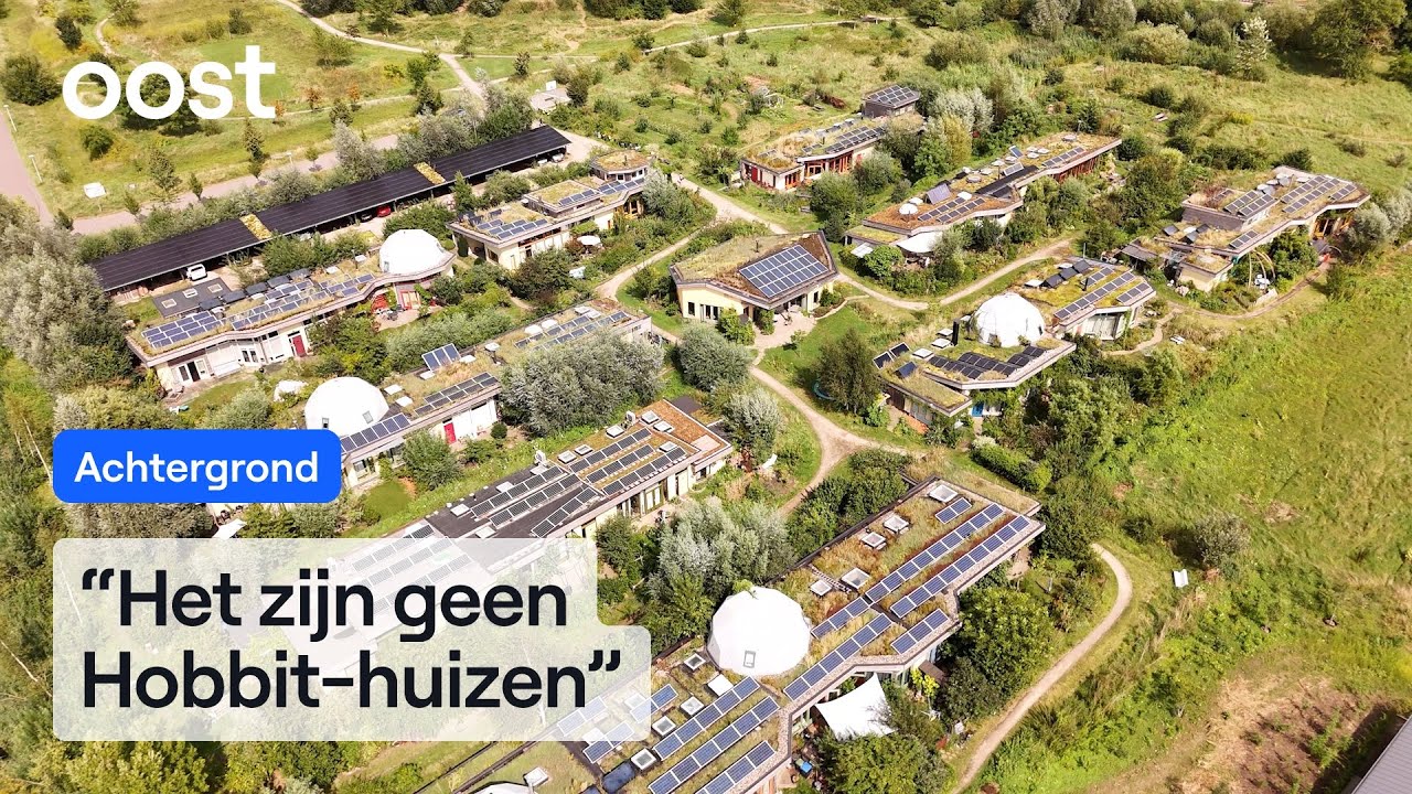 In deze bijzondere wijk wonen ze in huizen van autobanden en stro | Oost