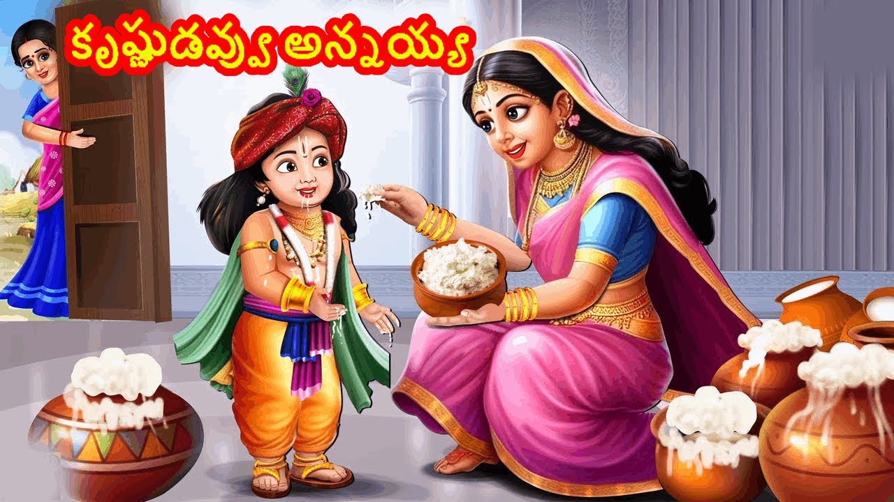 కృష్ణుడవ్వు అన్నయ్య | Telugu Divine Story | Telugu Kathalu | Telugu Moral Story