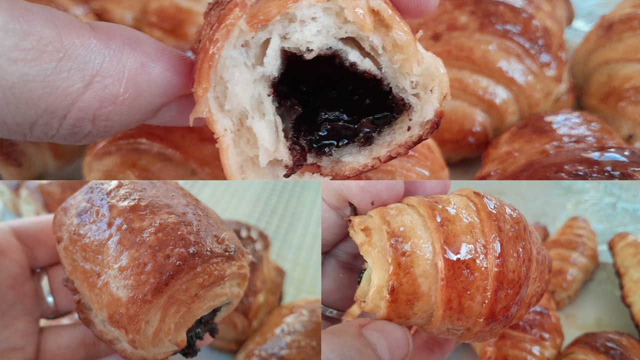 كرواصة المخابز بدون حليب ولا بيض ولا زبدة بطريقة سهلة كتجي مورقة او لذيذة