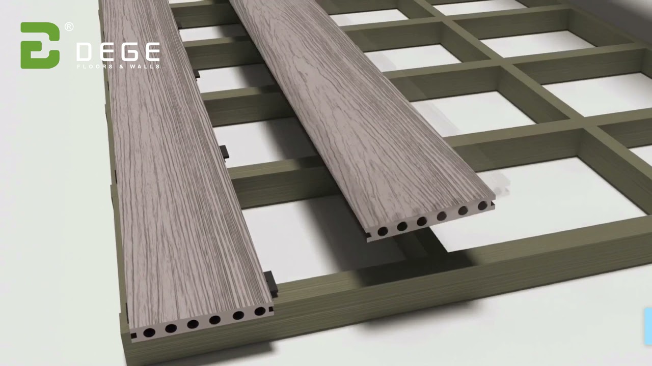 How to Install the Wpc Decking ?