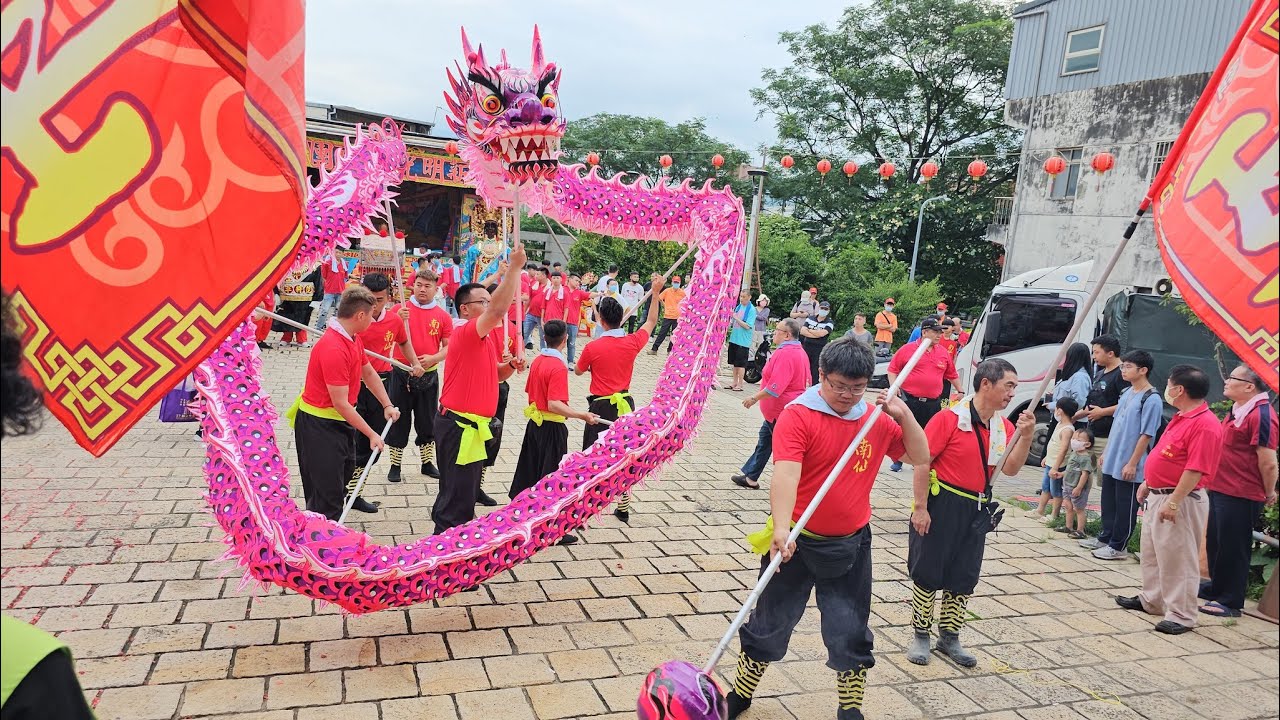 【南仙龍獅團-醒獅團＆技術龍】~112八里大眾廟恭祝大眾老爺聖誕遶境
