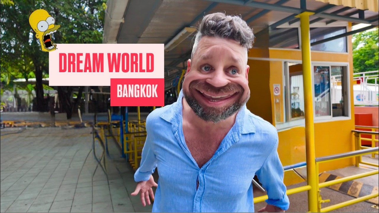 ШОК! Dream World в Бангкоке🎢🎡 ОБЗОР аттракционов! Такого мы не видели! ЧЕРНАЯ ДЫРА - что это?