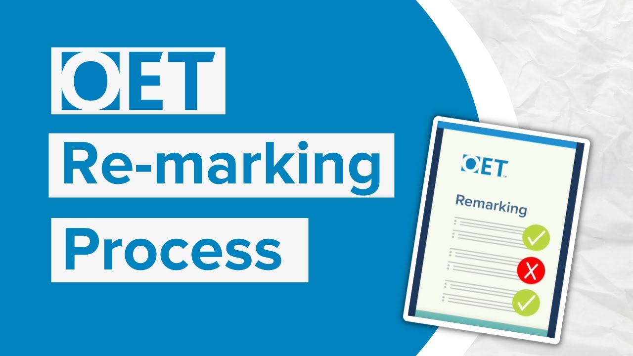 What is Re-marking? | OET