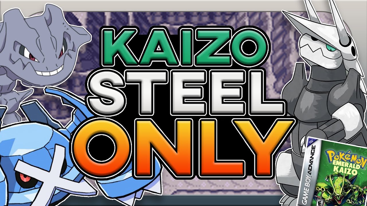 Can You Beat Pokemon Emerald Kaizo With Only Steel Types?! (No Items, HARDEST ROM HACK EVER)