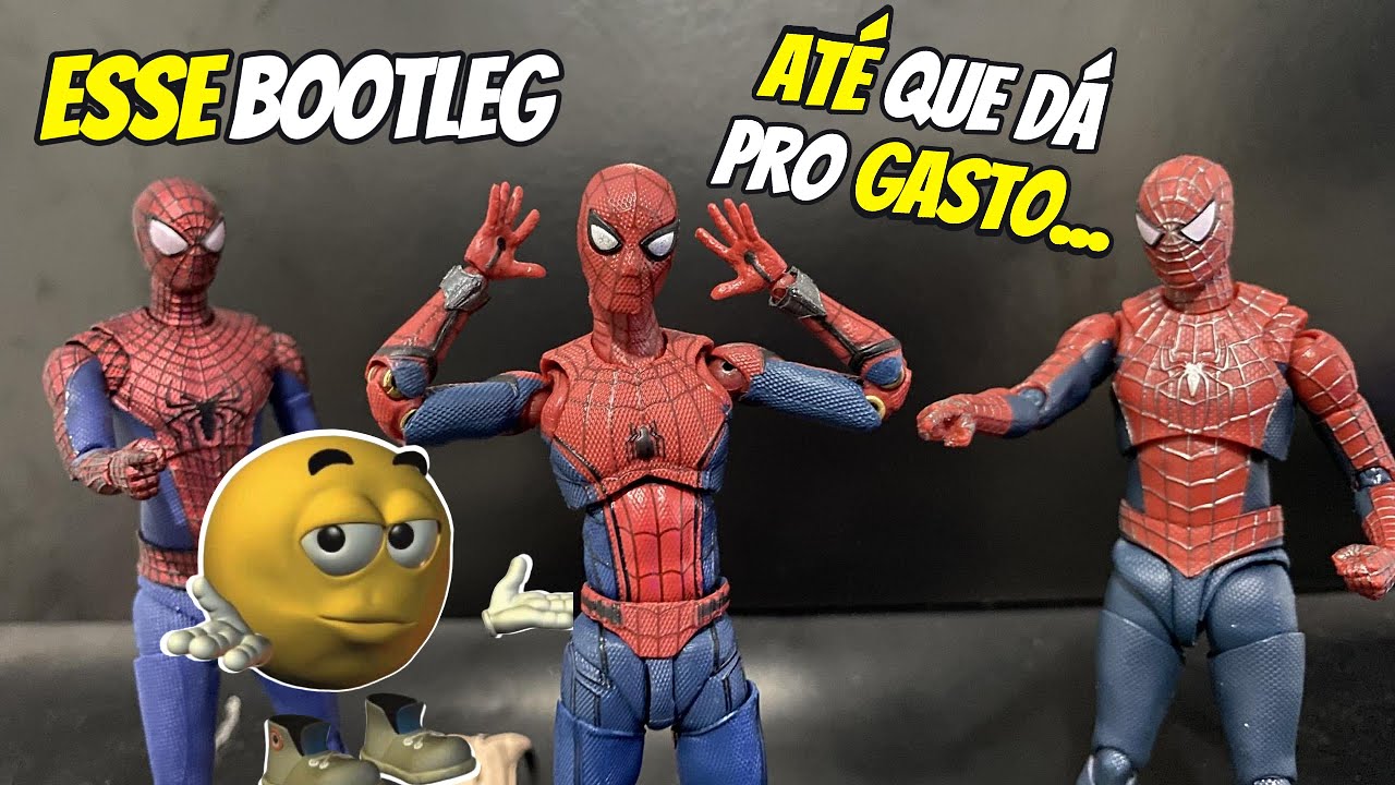 me SURPREENDEU, pensei que esse HOMEM-ARANHA fosse horrível  kkkkkkkkkk