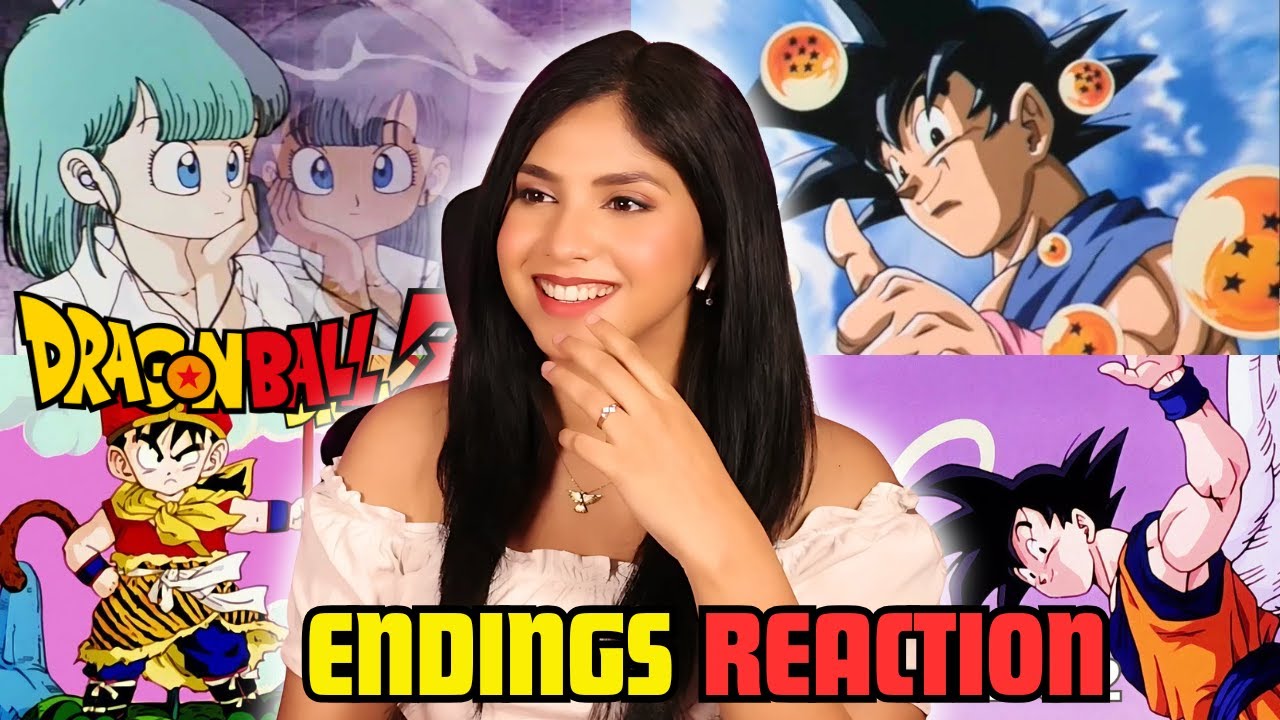 DRAGON BALL ENDINGS ARE AMAZEBALLS TOO! | Dragon Ball All Endings BLIND REACTION