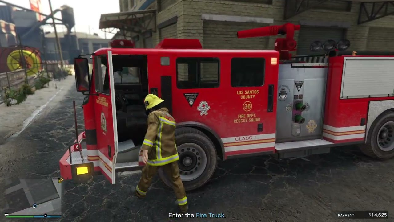 Skeeter Becomes a Fireman! - GTA Online: Odd Jobs