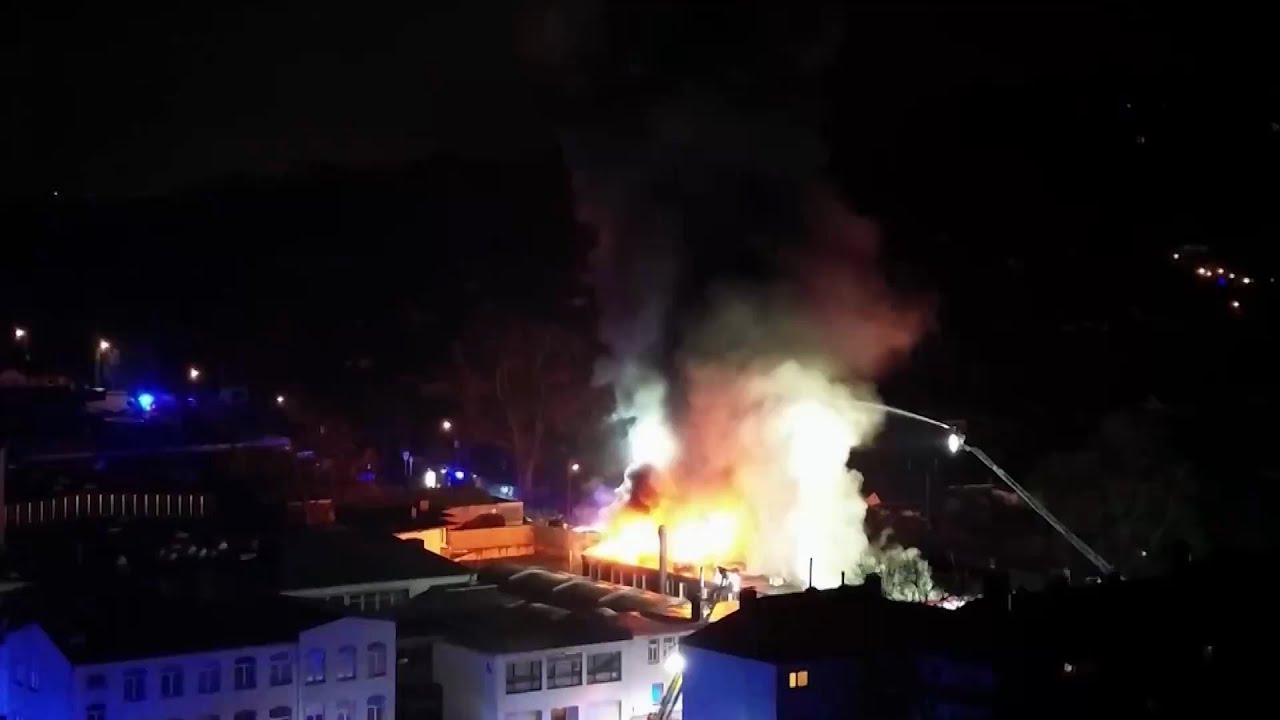 Brand in Wuppertal: Malteser Rettungswache betroffen