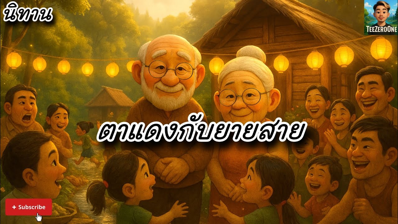 นิทานเรื่อง | ตาแดงกับยายสาย