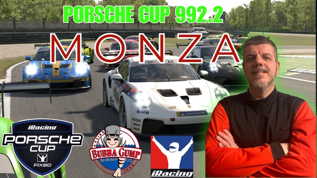 14 Giri di bagarre! Porsche Cup 992.2 Monza Fixed iRacing