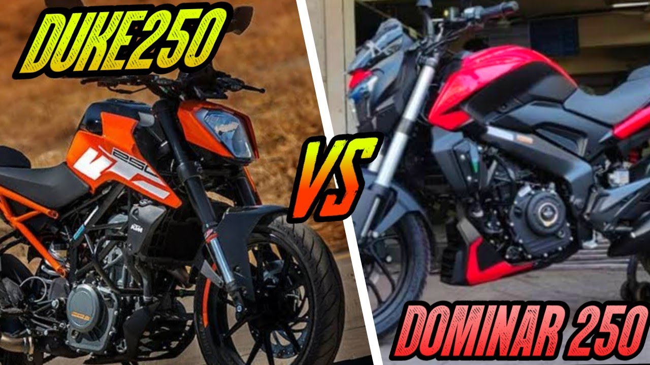 ✅ KTM DUKE 250 vs DOMINAR 250 Review - Cual Compar?