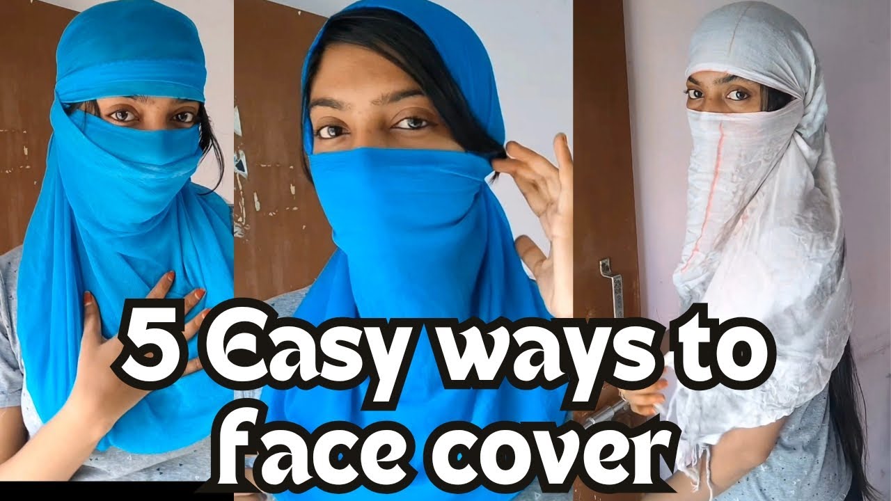 5 Easy ways face cover dupatta or scarf 🧣@tamilbeautymedia#sunprotection #hack #howtocoverface