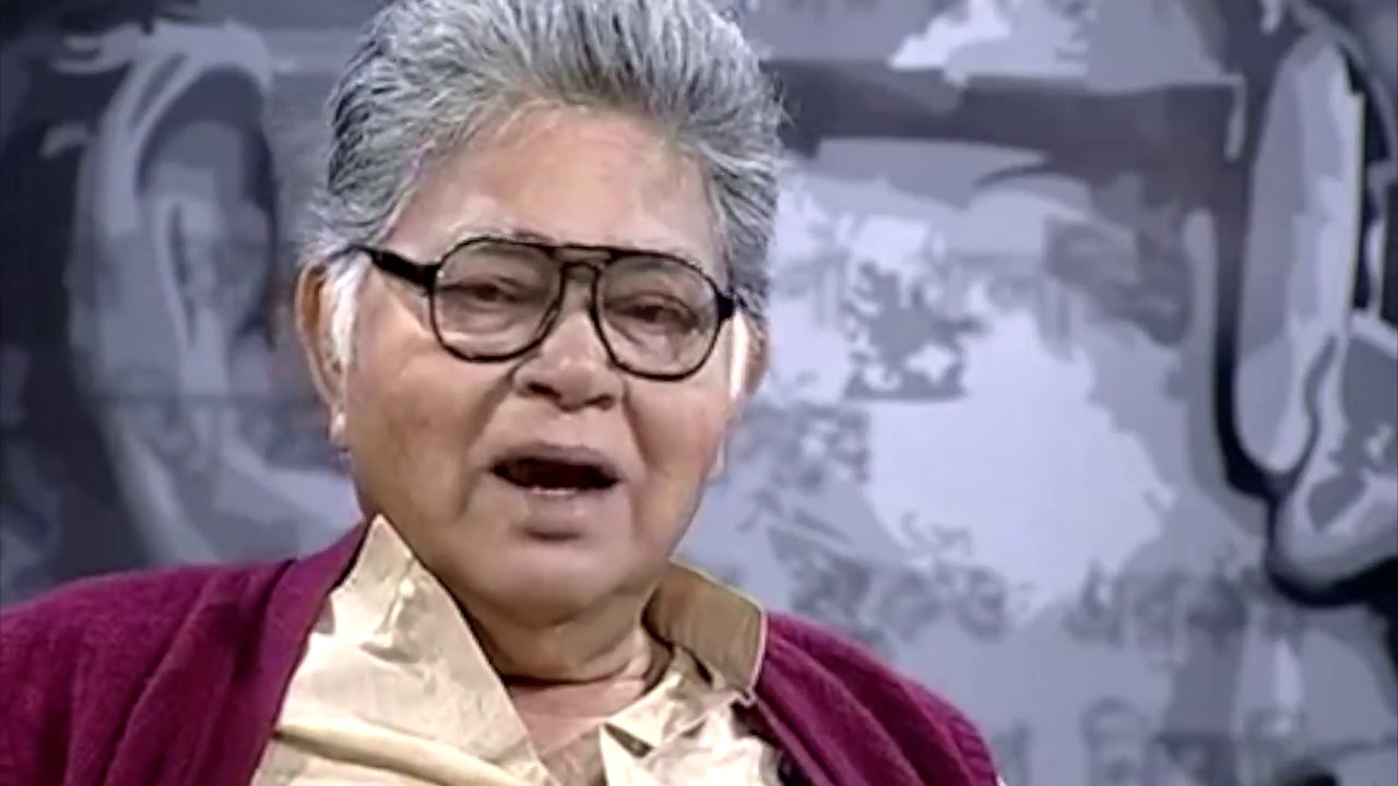 সুনীল গঙ্গোপাধ্যায় ও বেলাল চৌধুরীর কথোপকথন।