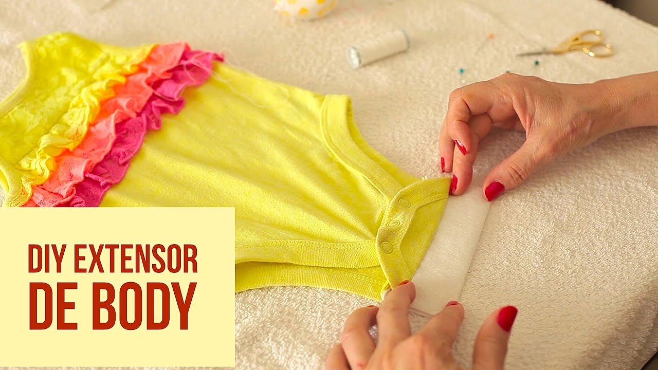 COMO FAZER EXTENSOR DE BODY - DIY - FAÇA VOCÊ MESMO