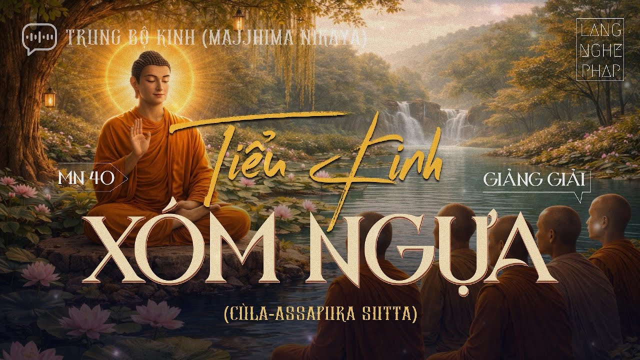 Trung Bộ Kinh | MN 40 | TIỂU KINH XÓM NGỰA (Cùla-Assapura sutta) - Được bảo hộ bởi Pháp Âm