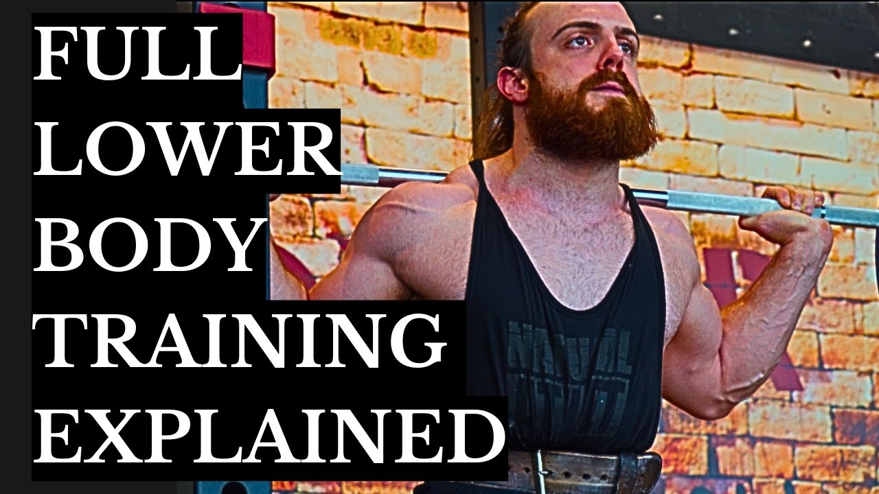 FULL LOWER BODY TRAINING GUIDE (advanced training, overcoming injuries, fully explained)