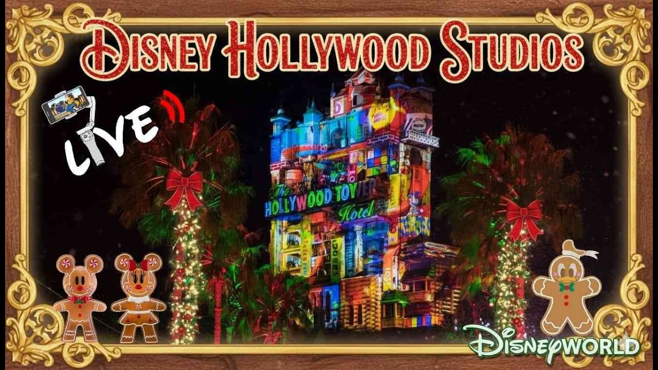 🔴[LIVE] DISNEY HOLLYWOOD STUDIOS À DISNEYWORLD pendant la saison de Noël 🥰