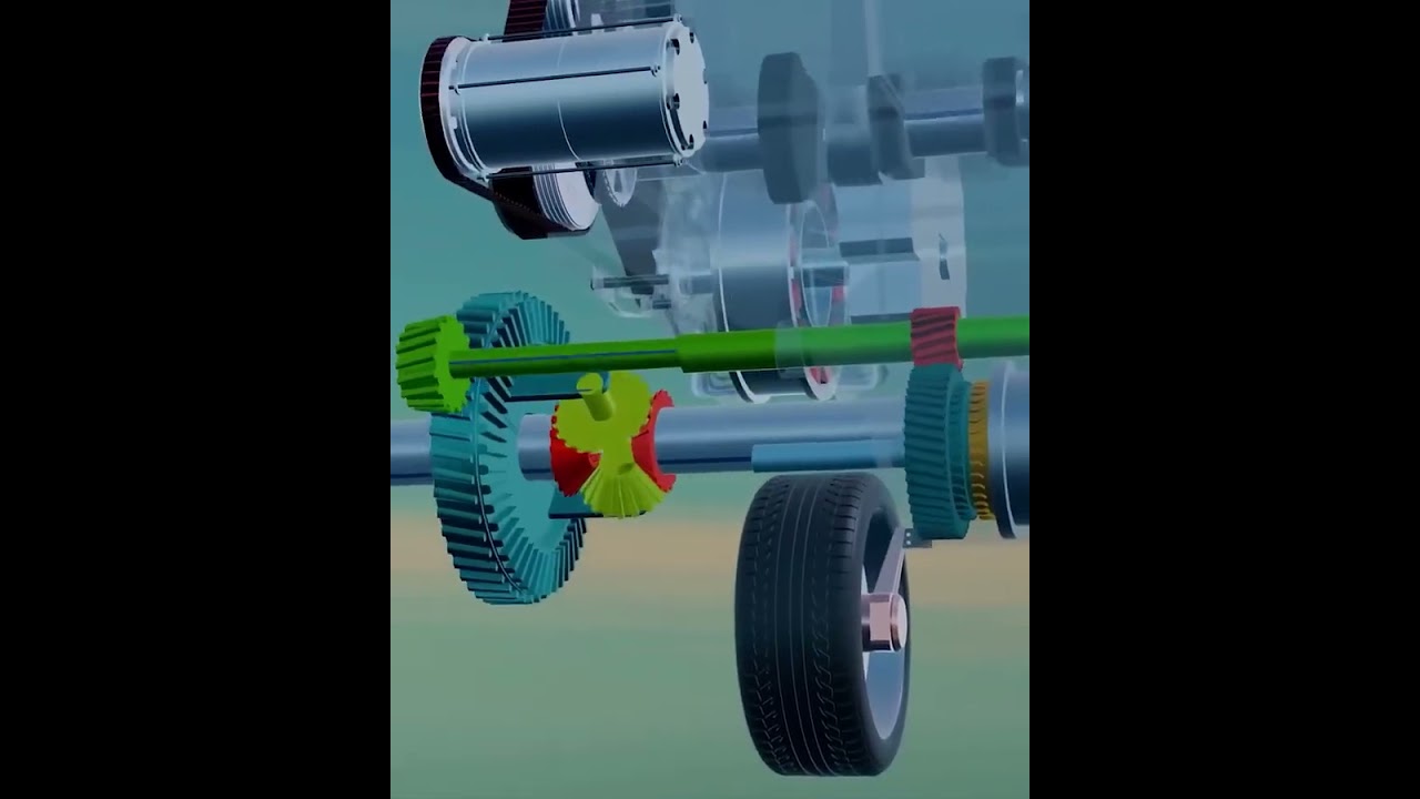 Differential  4/4 wheel Drive