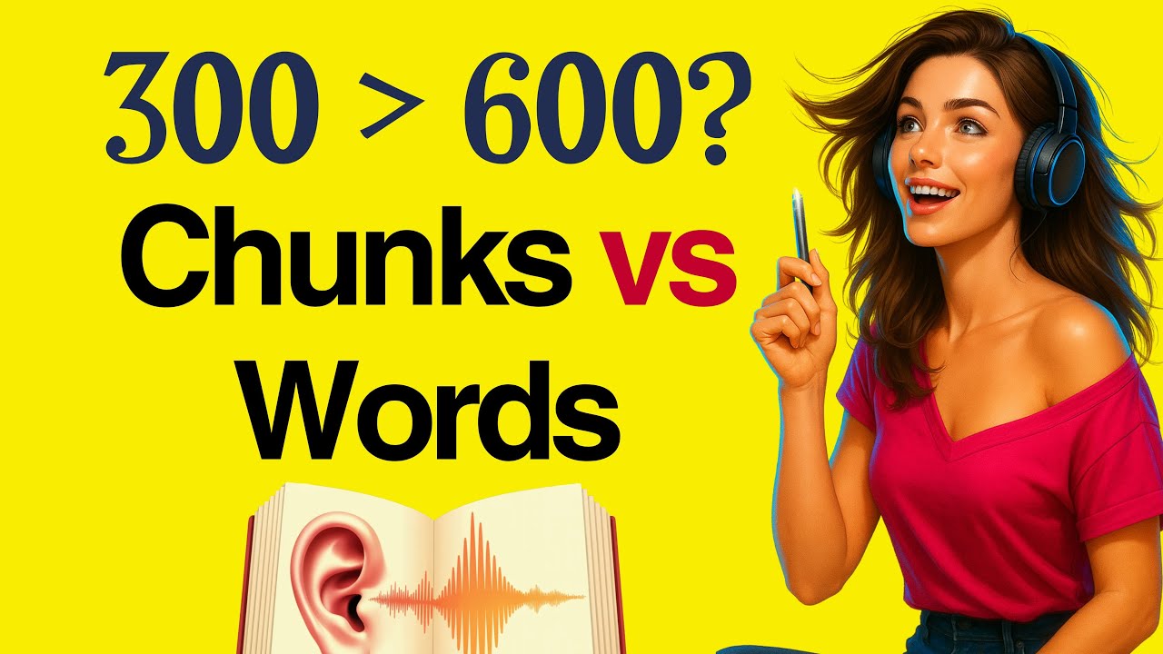 Chunks vs Words vs Grammar | Why Chunking English Works | Slow Podcast English