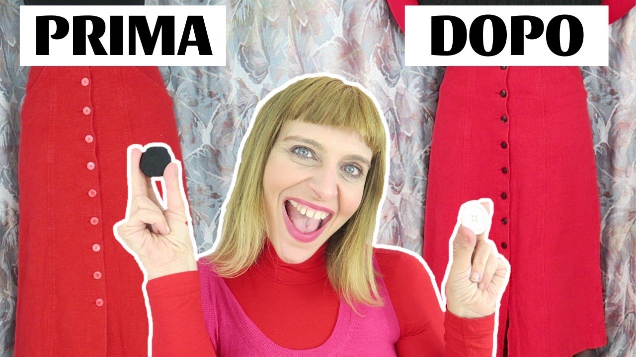 TRASFORMA I TUOI VESTITI CON I BOTTONI! COME TRASFORMARE I CAPI CON I BOTTONI + 5 ESEMPI