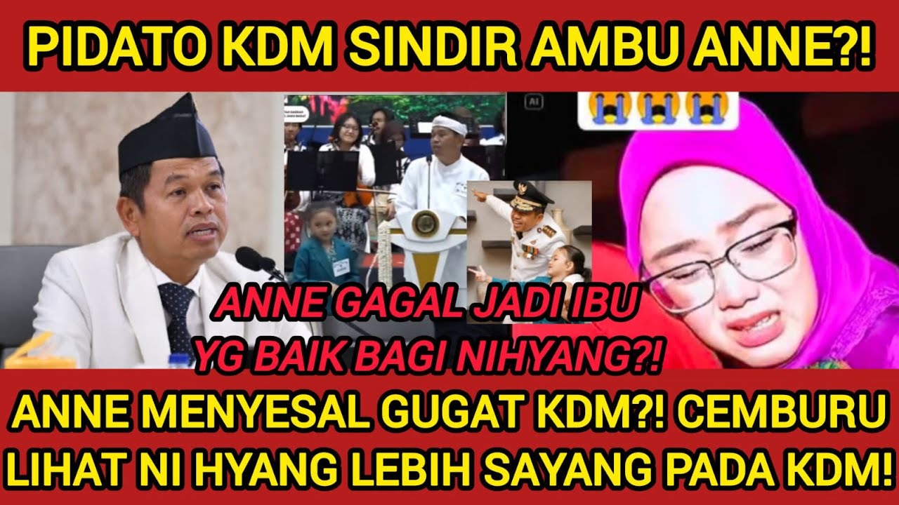 AMBU ANNE NANGIS LIAT INI⁉️PIDATO JELANG LEBARA KDM BERSAMA NYI HYANG SUKMA AYU BIKIN MEWEK?!