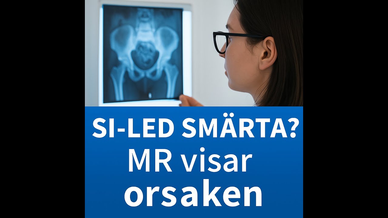 SI-ledssmärta – så kan en magnetröntgen ge svar