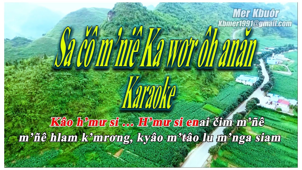 KARAOKE Y MOAN - NHẠC Ê ĐÊ