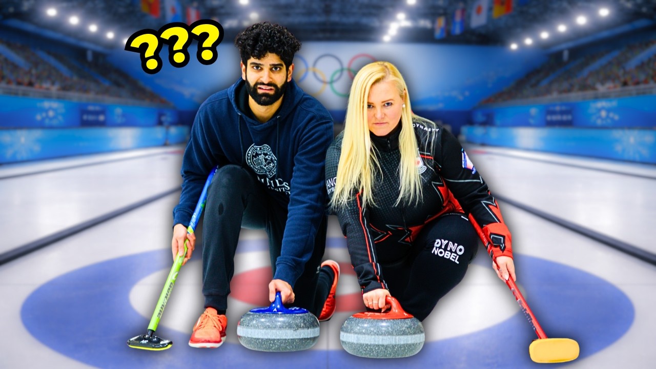 I Tried The Most Confusing Olympic Sport (Curling Explained)