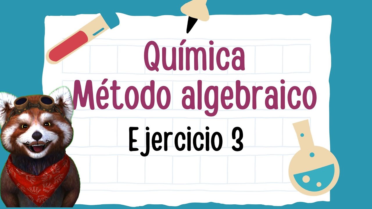 Método algebraico-Ejercicio 3
