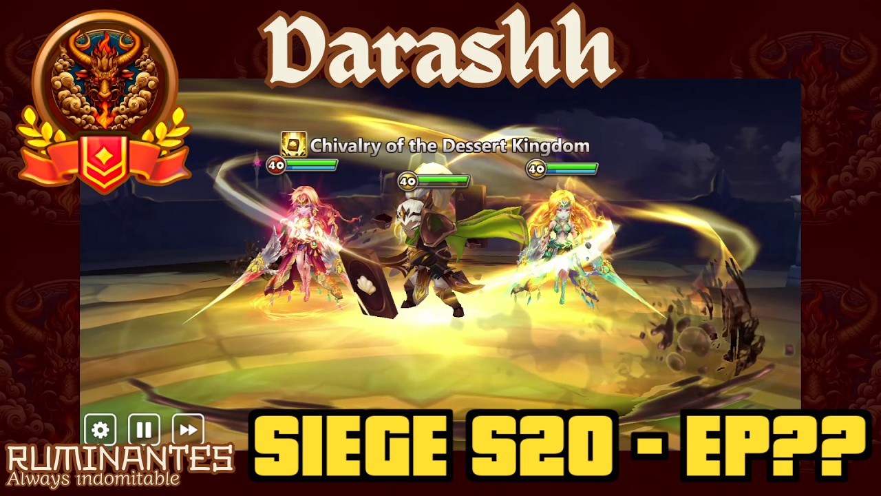 G1 Siege War S20 - EP?? - Será que vem o 10/0????