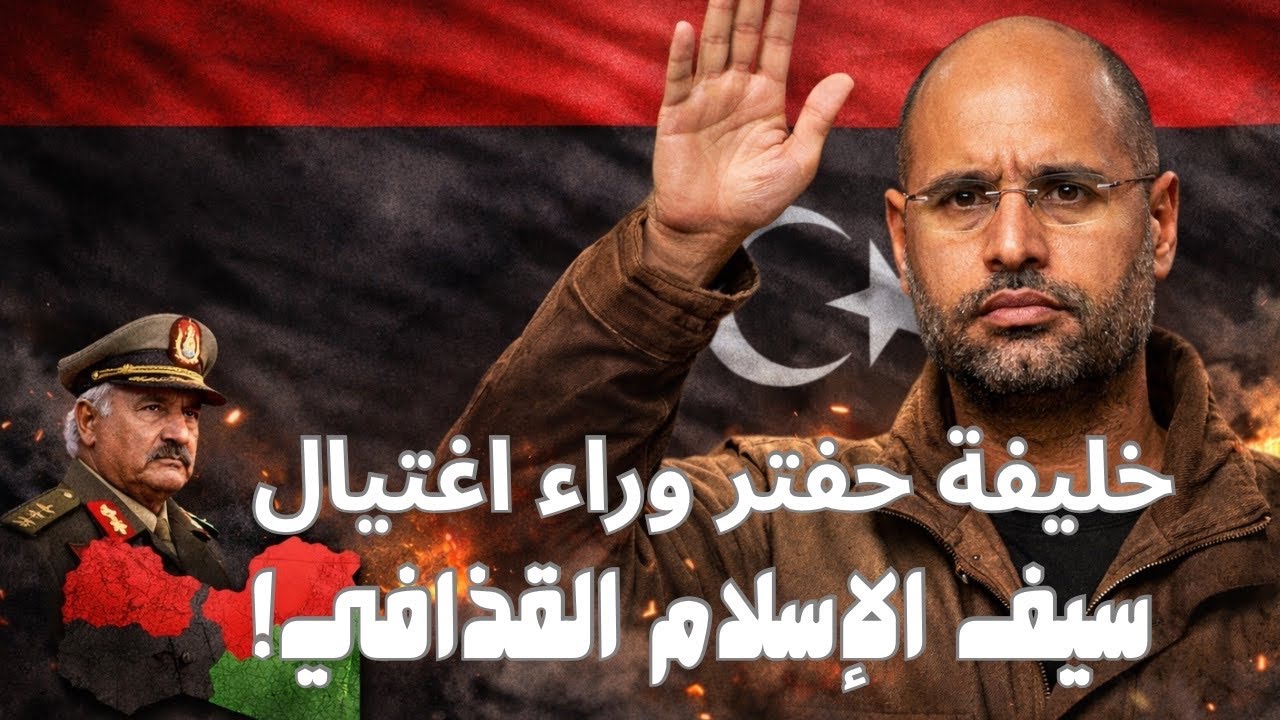خليفة حفتر وراء اغتيال سيف الإسلام القذافي بعد اجتماع سري في باريس مع الدبيبة